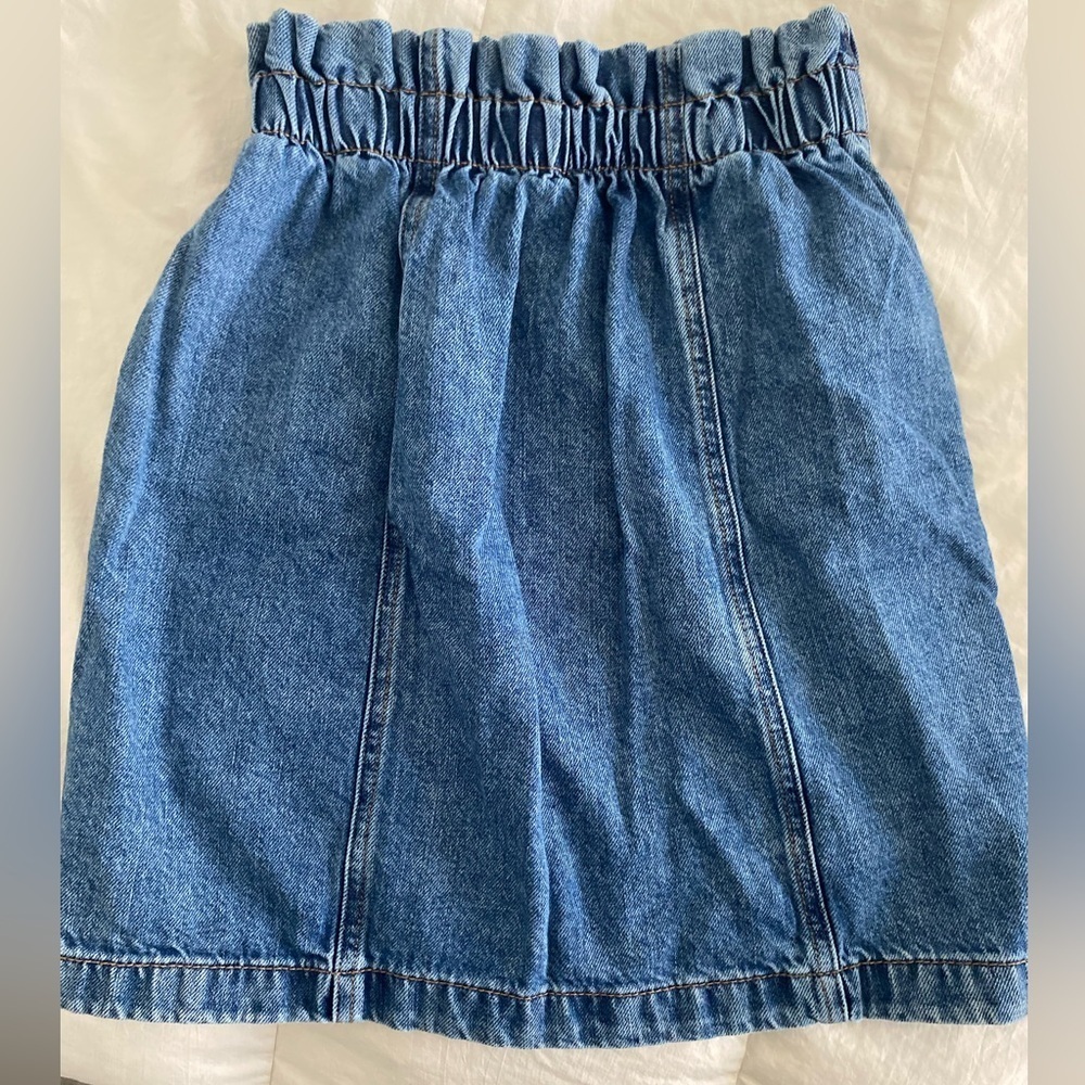 XS Dynamite Denim Blue Skirt - Picture 5 of 7